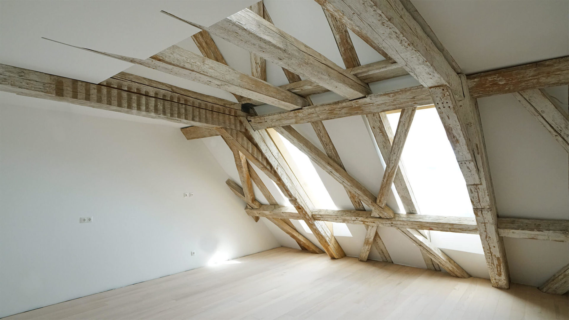 elongated eaves side building